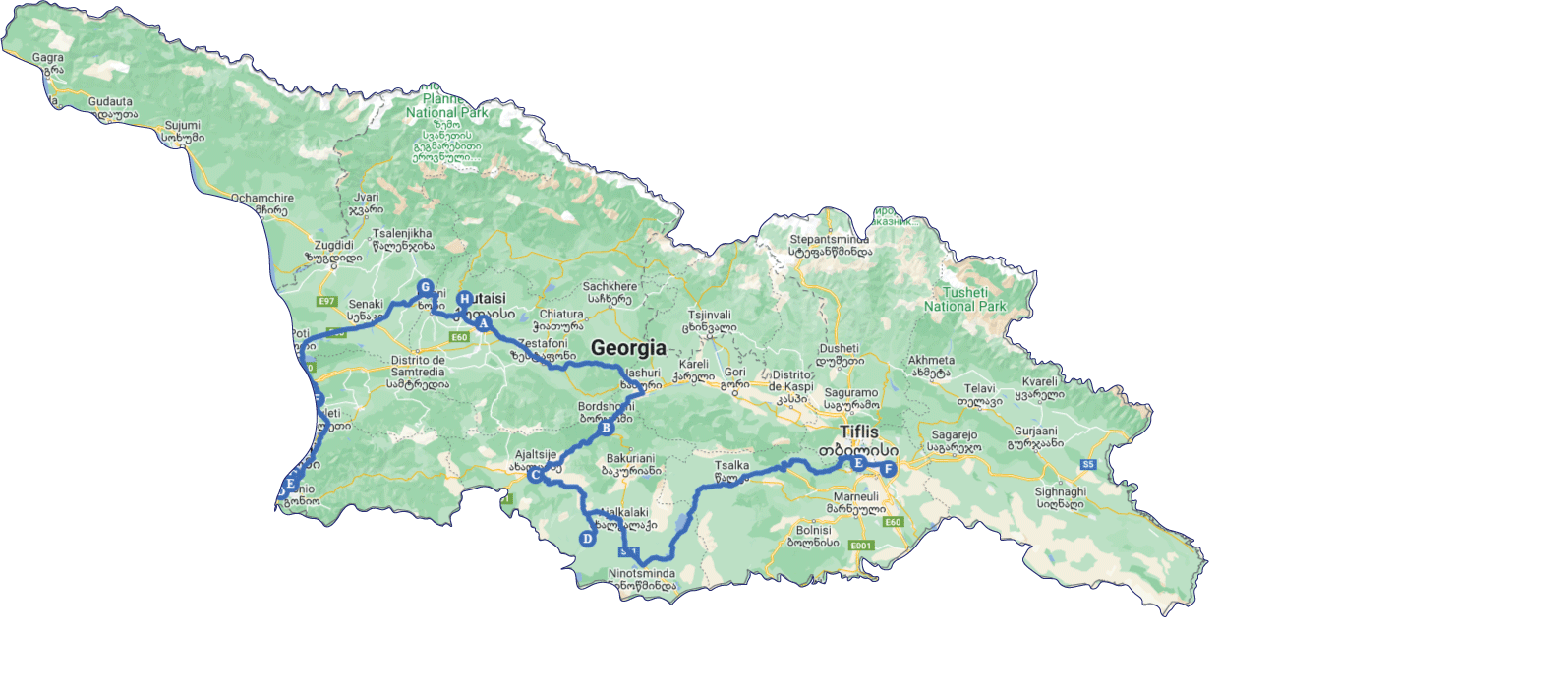 Mapa Ruta